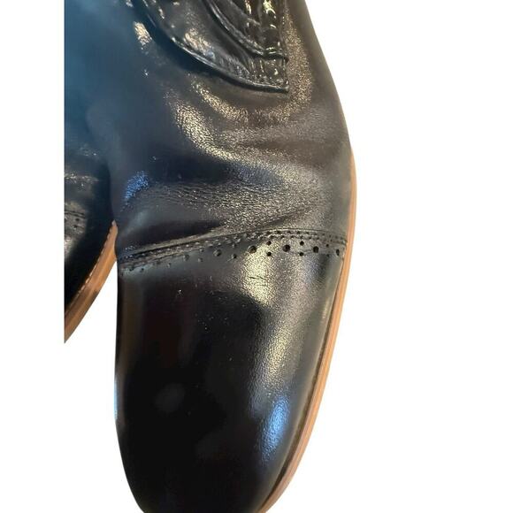Stacy Adams Men’s Black Leather Cap Toe Oxford Dress Shoes Size 10.5M main image 4
